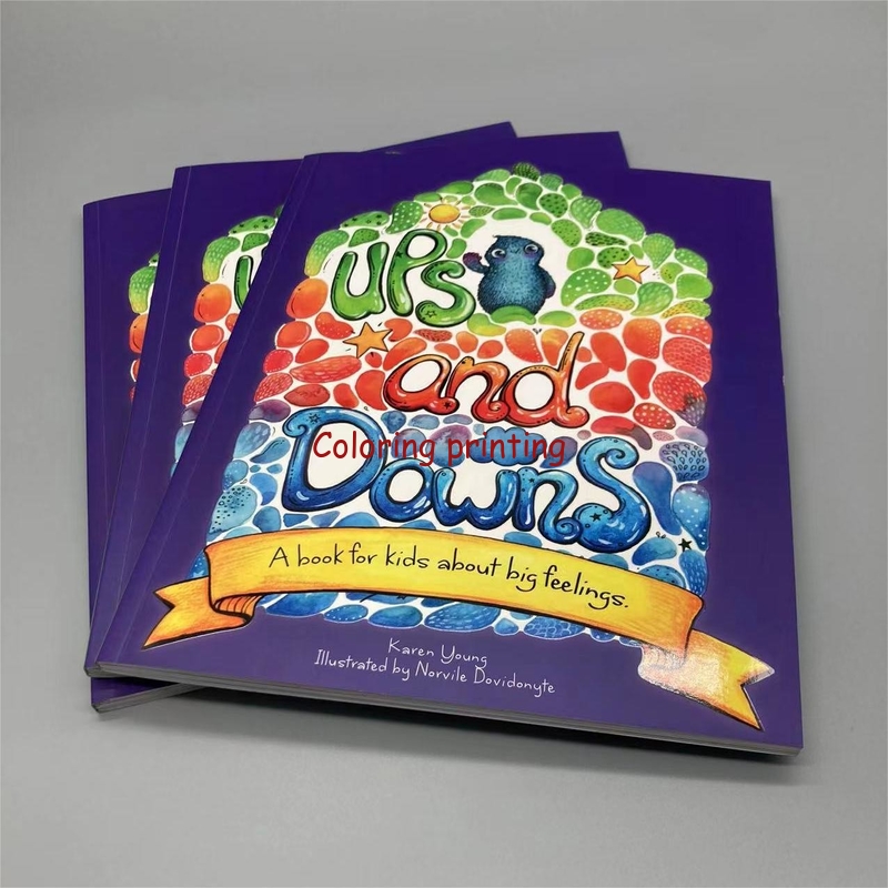Custom Kids Story Book Softcover Children Book Printing Services