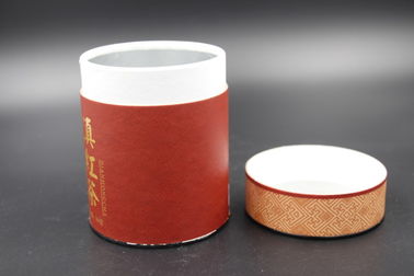 Round paper box for stock