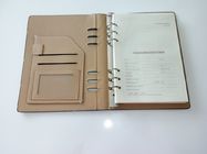 Embossing hot stamping thermal PU bookbinding customised notebooks