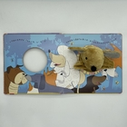 Customized Puppy Dog Finger Puppet Children Story Book Printing with Die-Cut Window