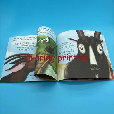 Custom Eco-Friendly Full Color Softcover Children Story Book Printing Services