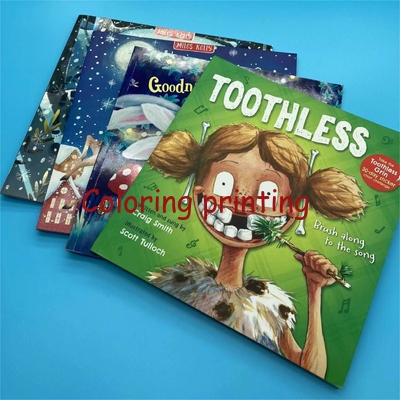 Custom Eco-Friendly Full Color Softcover Children Story Book Printing Services