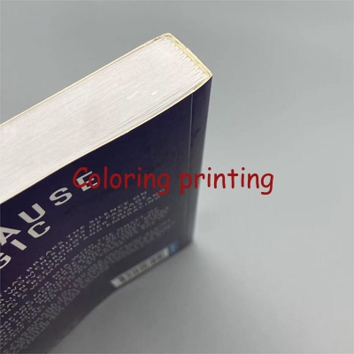 2024 Hot Sale High Quality Hardcover / Softcover Black White Novel Book Printing Services