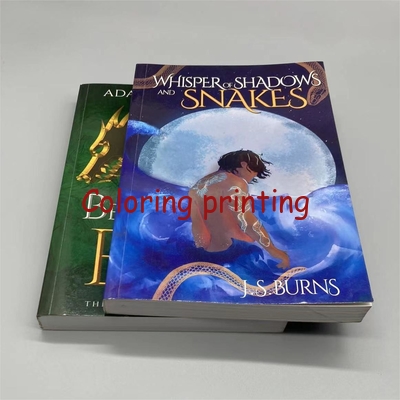 2024 Hot Sale High Quality Hardcover / Softcover Black White Novel Book Printing Services