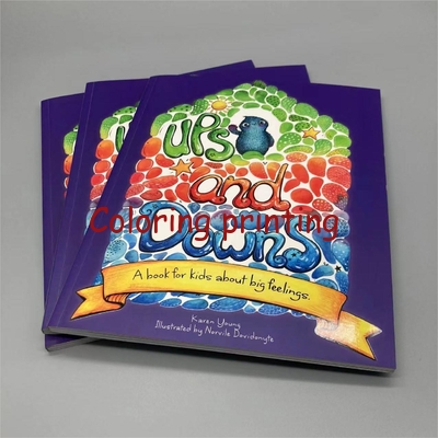 Custom Kids Story Book Softcover Children Book Printing Services