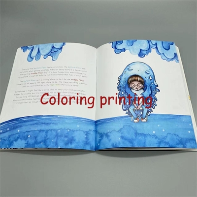 Custom Kids Story Book Softcover Children Book Printing Services