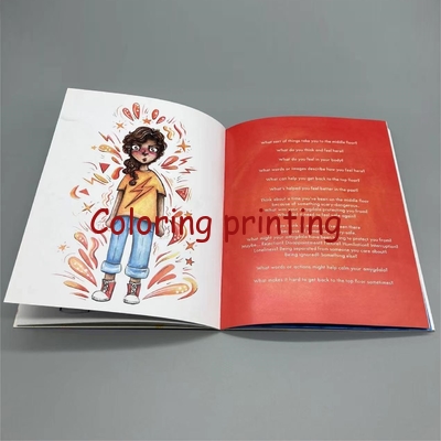 Custom Kids Story Book Softcover Children Book Printing Services