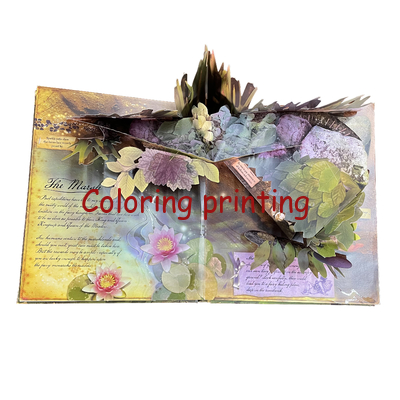 High Quality Customized Hardcover Pop up Kids Books Printing Card Board Books Cartoon Children Books Printing Services
