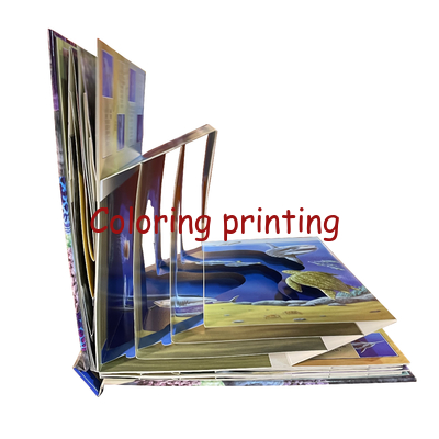 Wholesale Professional Customized Hardcover 3D Book Children/Kides Pop-up Book Printing Service