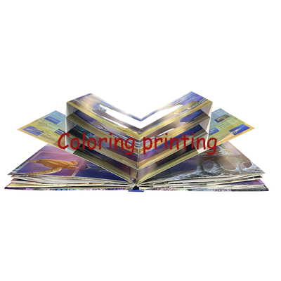 Wholesale Professional Customized Hardcover 3D Book Children/Kides Pop-up Book Printing Service