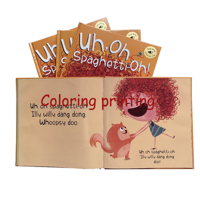 2024 Hot Sale High Quality Custom Children Hardcover Story Book Printing Services
