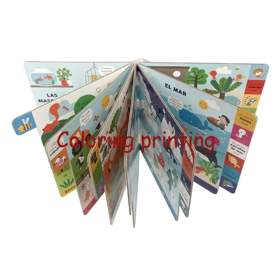 Custom Best Price Content Printing Kids Learning Children Index Board Book Printing Services