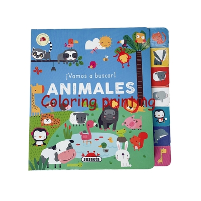 Custom Best Price Content Printing Kids Learning Children Index Board Book Printing Services