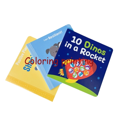 Wholesale High Quality Custom Children Kids Early Learning Board Book Publishing Book Printing Services Offset Printing