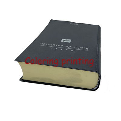 Best Quality Professional Leather Hardcover Sewn Binding Bible Book Printing,Bible book,China printer