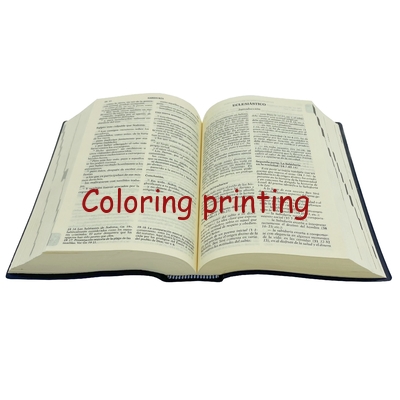 Best Quality Professional Leather Hardcover Sewn Binding Bible Book Printing,Bible book,China printer