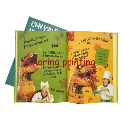 Factory Export Custom Cheap High Quality Coloring Brochures Hardcover Book Printing