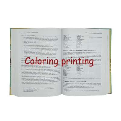 Custom Hardcover Full Color Book Printing Services, Casebound Hardcover Book, Adult Book Printing, Thick Book Binding
