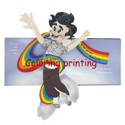 Wholesale High Quality Hardcover Children Educational Pop-up Story 3D Custom Book Printing Services