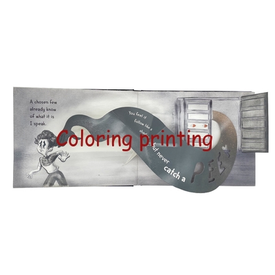 Wholesale High Quality Hardcover Children Educational Pop-up Story 3D Custom Book Printing Services