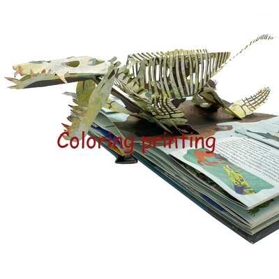 Wholesale Best Price Custom Service Books for Kids Printing Pop up Book Design 3D Children Toy Book Printing Services
