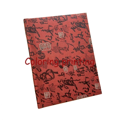 Wholesale High-Quality Fashion Silk Cover Hardcover Book Notebook Printing Service