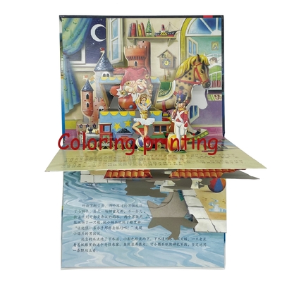 Best selling full color pop up children book,3D book,Eco-friendly China Pop Up Board Book children Printing Publisher