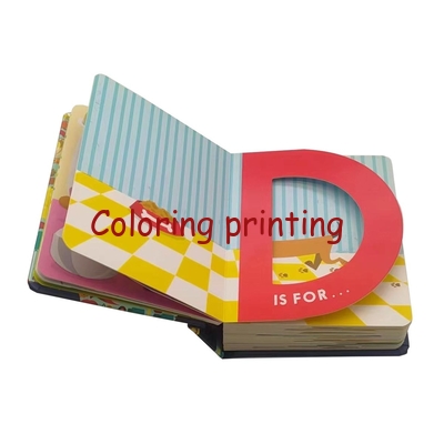 2024 Hot Sale Children Early Learning Board Book Kids Alpha Book Printing