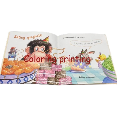 Custom Cheap Full Color China Softcover Perfect Binding Children Story Book Printing Services