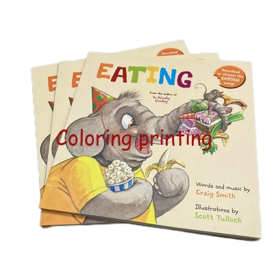 Custom Cheap Full Color China Softcover Perfect Binding Children Story Book Printing Services