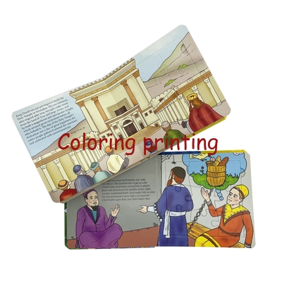 Custom Children Attention Training Story English Book Children Puzzle Book Interesting Puzzle Book for Kids