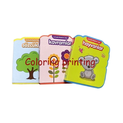 Factory Custom Special Shape EVA Foam Children Early Learning Board Book Printing