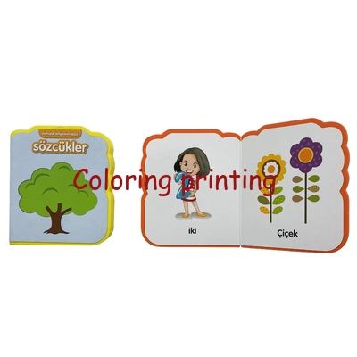 Factory Custom Special Shape EVA Foam Children Early Learning Board Book Printing