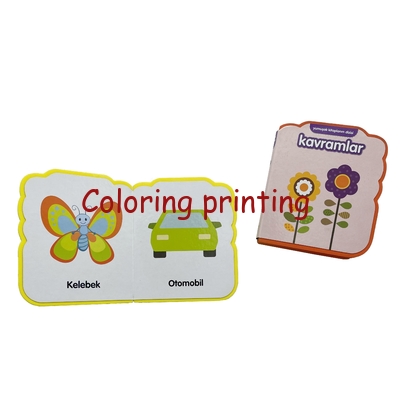 Factory Custom Special Shape EVA Foam Children Early Learning Board Book Printing