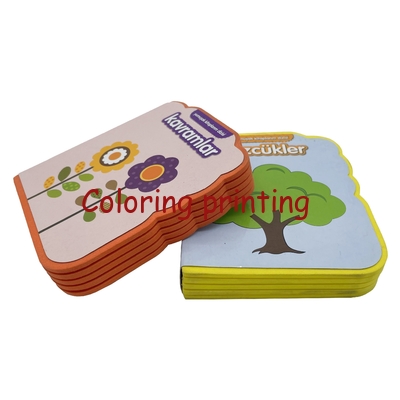 Factory Custom Special Shape EVA Foam Children Early Learning Board Book Printing