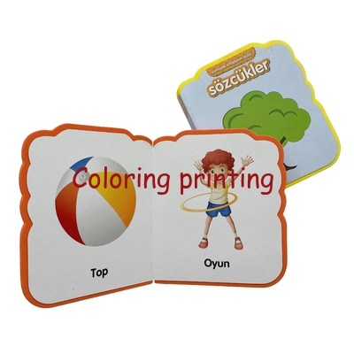 Factory Custom Special Shape EVA Foam Children Early Learning Board Book Printing