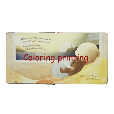 High Quality Spot UV Hardcover with Sponge Children′s Story Board Book Printing Services