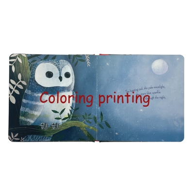 High Quality Spot UV Hardcover with Sponge Children′s Story Board Book Printing Services