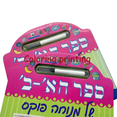 Cheap Factory Custom Wipe & Clean Pen Children Learning Writing Board Book Printing