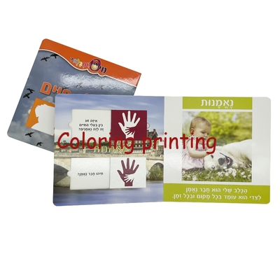 Children Moved Puzzle Board Book Printing Color Die Cut Book
