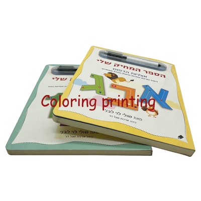 Wipe Clean with Pen,kids book,marker pen book, Marker book,first words book,wipe and clean book,book printer in China
