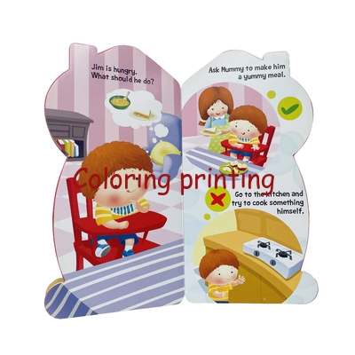 Best Price Custom EVA Foam High Quality Special Shape Children Early Learning Toy Board Book Printing Services