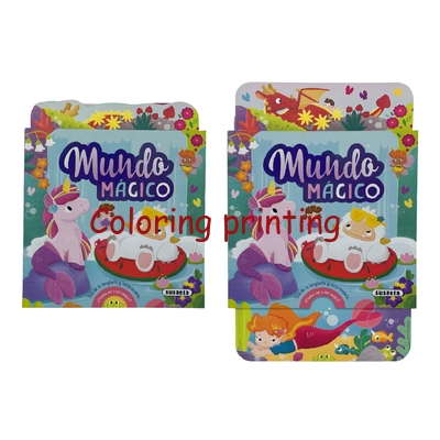 2024 Hot Sale High Quality Custom Children Push and Pull Lift The Flap Story Board Book Printing Services
