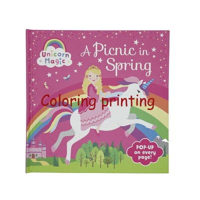 Wholesale High Quality Custom Children Kids Pop up Harcdcover 3D Story Book Printing Services
