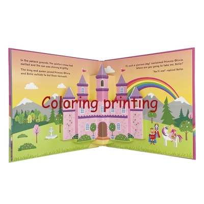 Wholesale High Quality Custom Children Kids Pop up Harcdcover 3D Story Book Printing Services