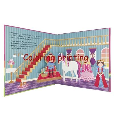 Wholesale High Quality Custom Children Kids Pop up Harcdcover 3D Story Book Printing Services