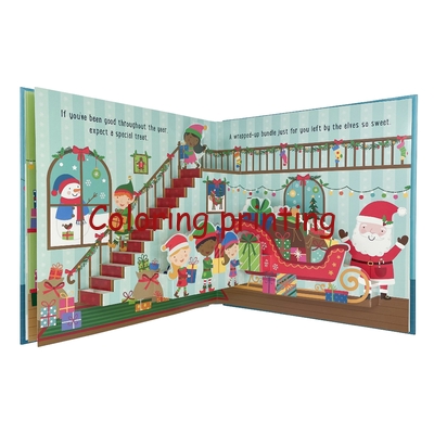 Wholesale High Quality Custom Christmas Pop up Harcdcover 3D Story Book Printing Services
