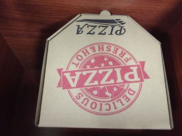 food box,eco friendly Lunch Pizza box,packaging paper box,Custom logo printed brown cheap kraft pizza box,printing paper