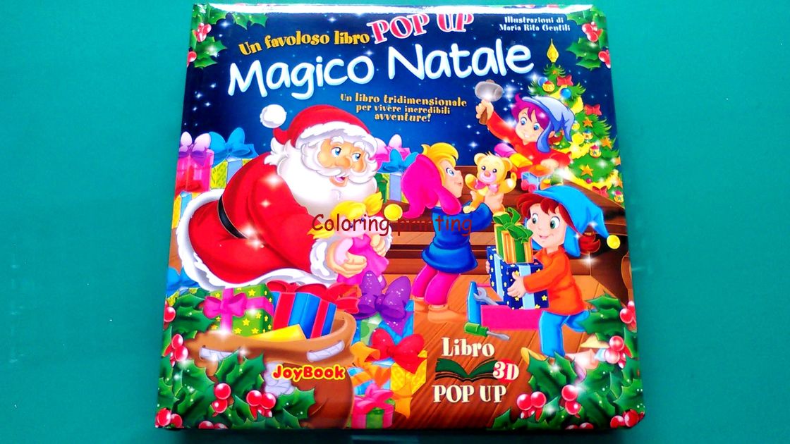 Pop up book for Christmas