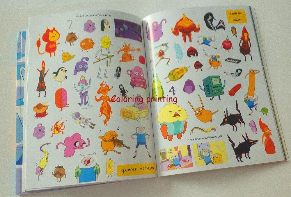 Sticker book, kids book,Removable scticker book,kiss cut book,learning book,saddle stitch book,book printing